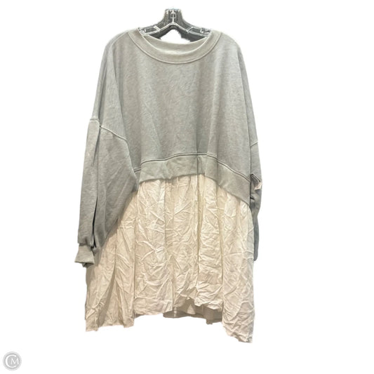 Dress Casual Midi By Altard State In Grey, Size: 2x