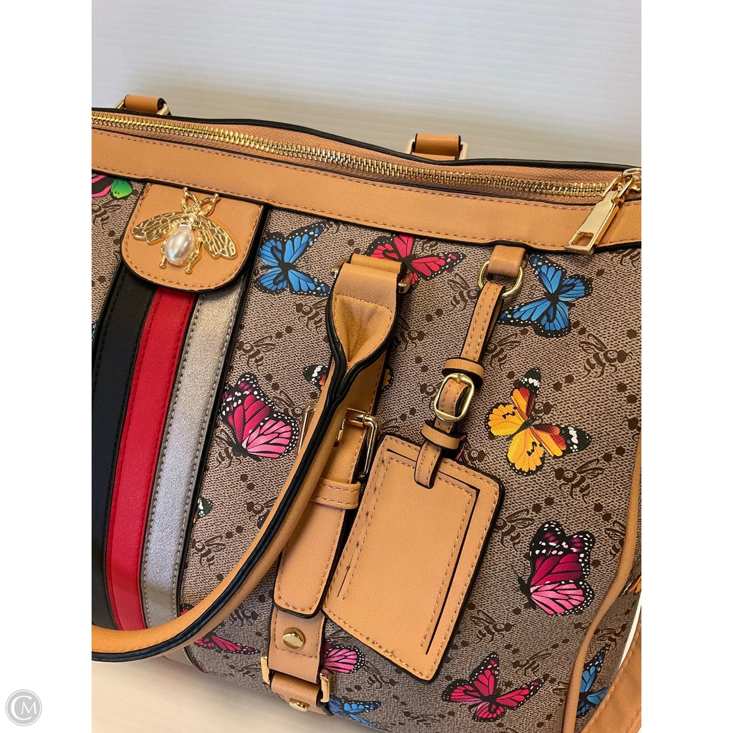 Tote By Clothes Mentor, Size: Large