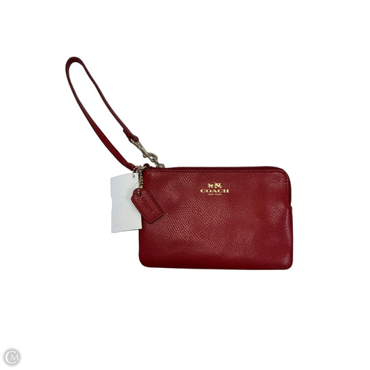 Wristlet Designer By Coach, Size: Small