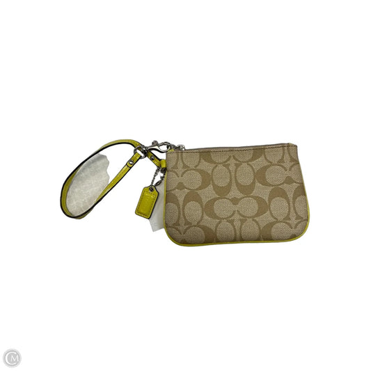 Wristlet Designer By Coach, Size: Small