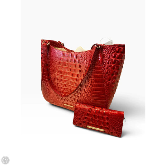 Handbag Designer By Brahmin, Size: Large