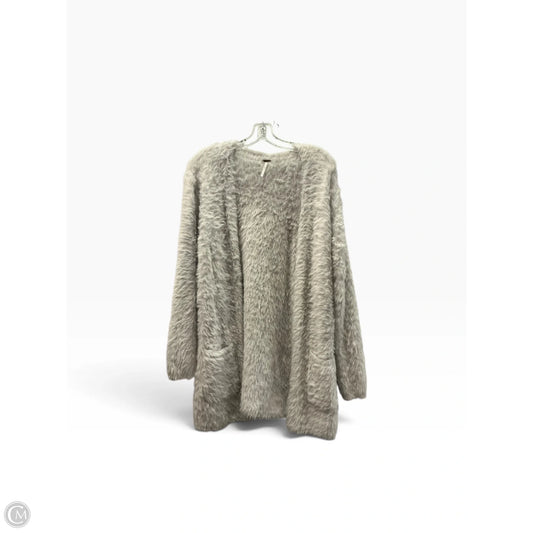 Cardigan By Free People In Grey, Size: Sp