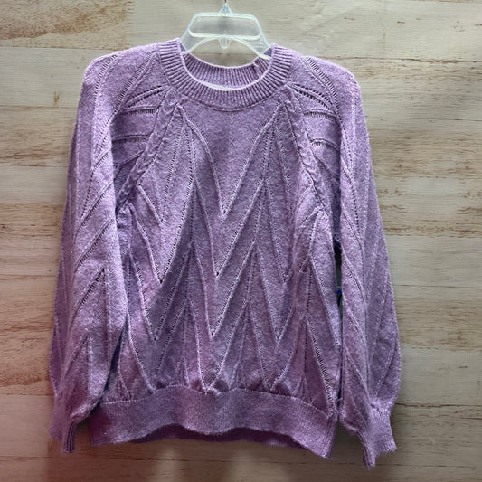 Sweater By Clothes Mentor In Purple, Size: Xs