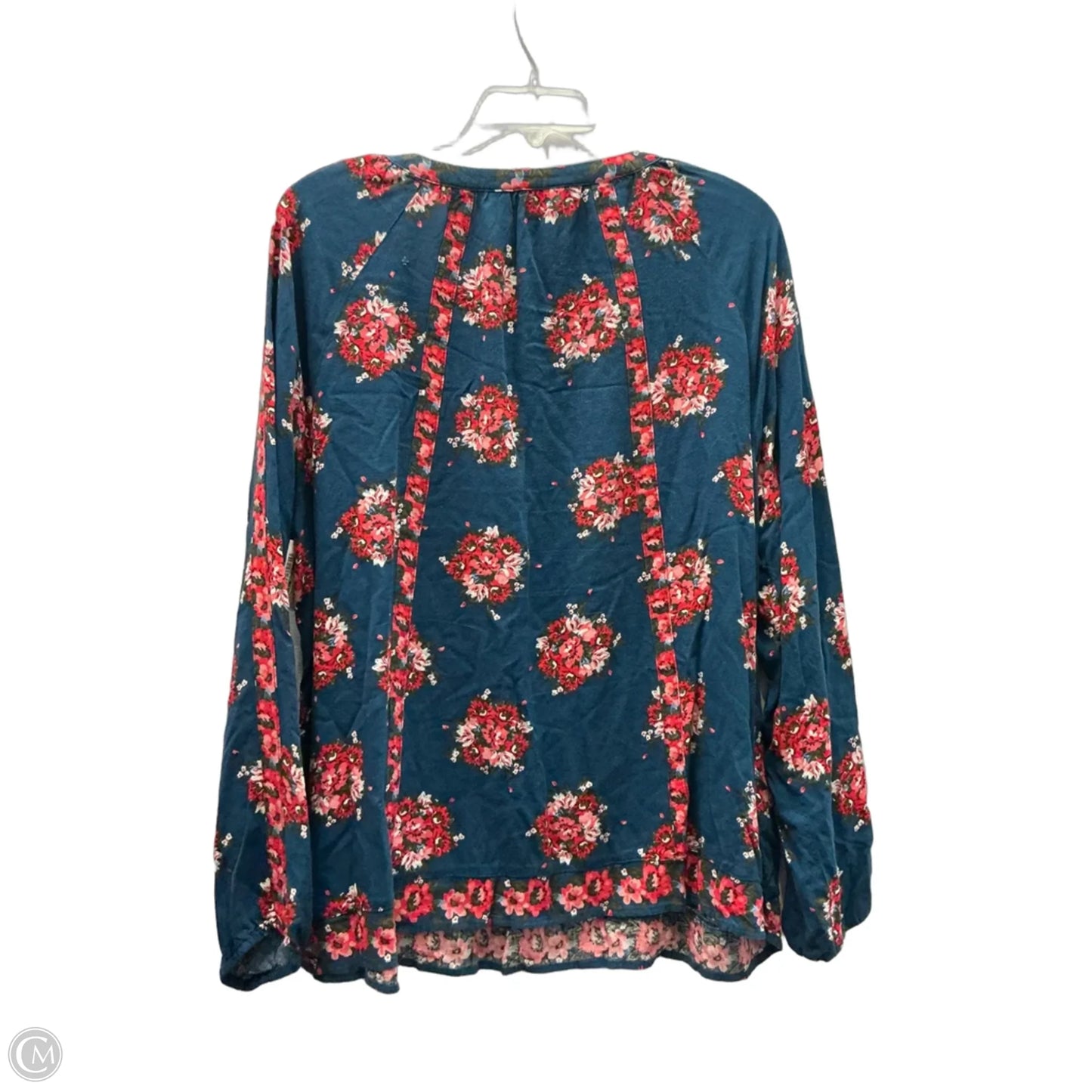 Top Long Sleeve By Clothes Mentor In Floral Print, Size: Xl