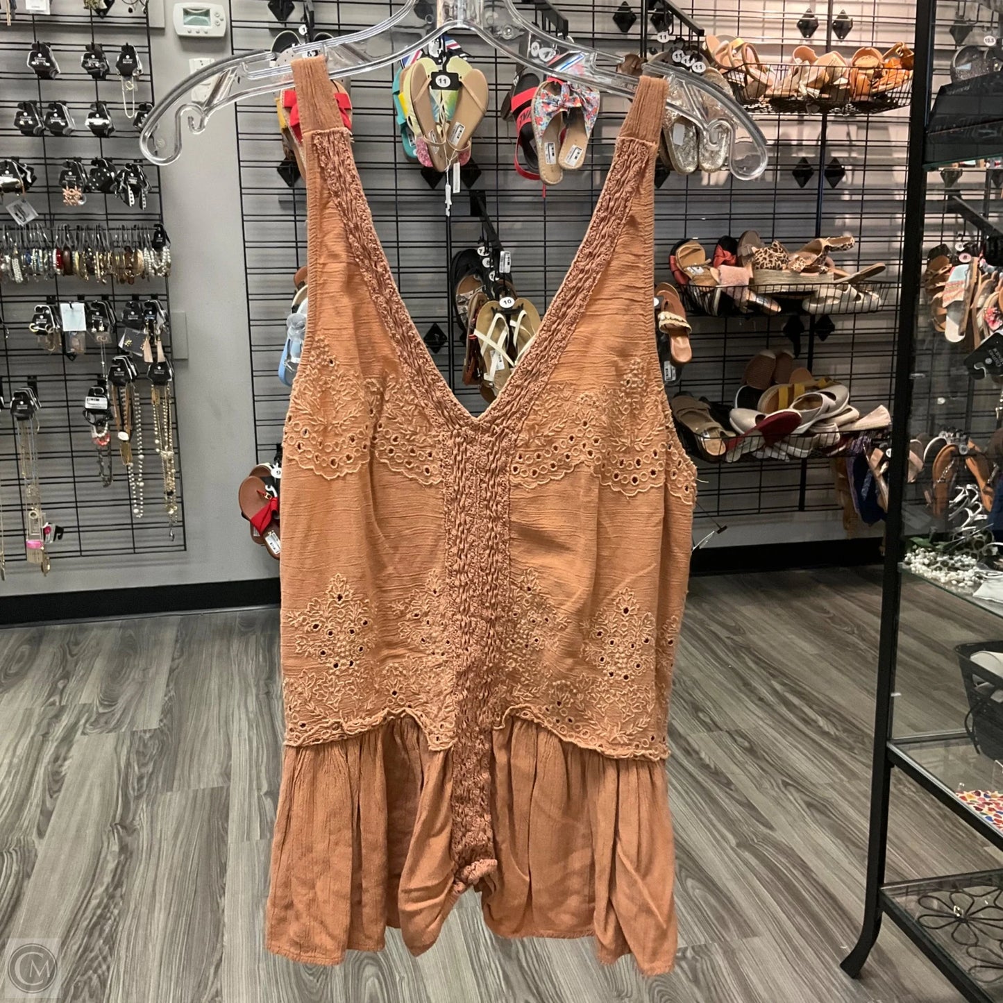 Top Sleeveless By American In Orange, Size: M