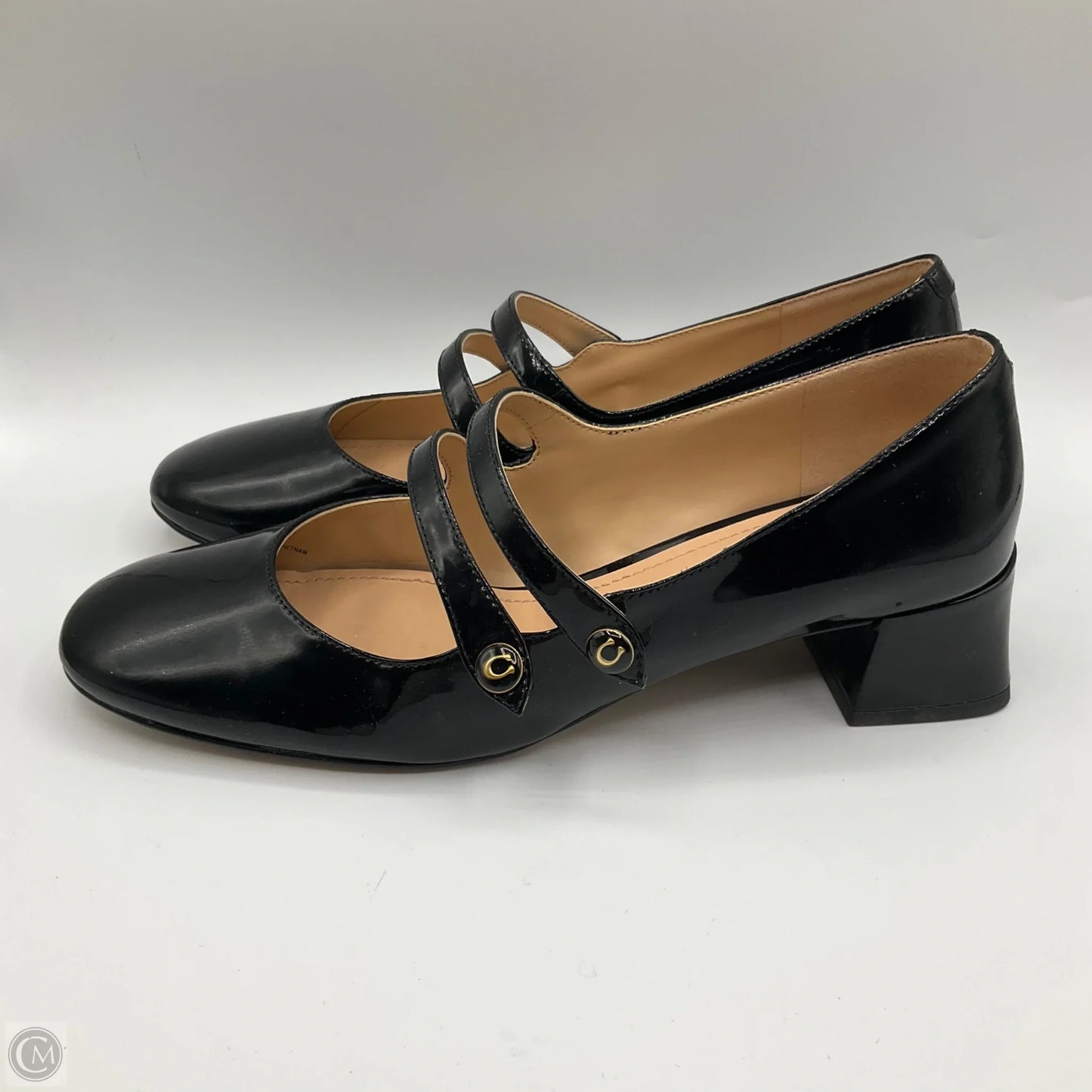 Shoes Designer By Coach In Black, Size: 8