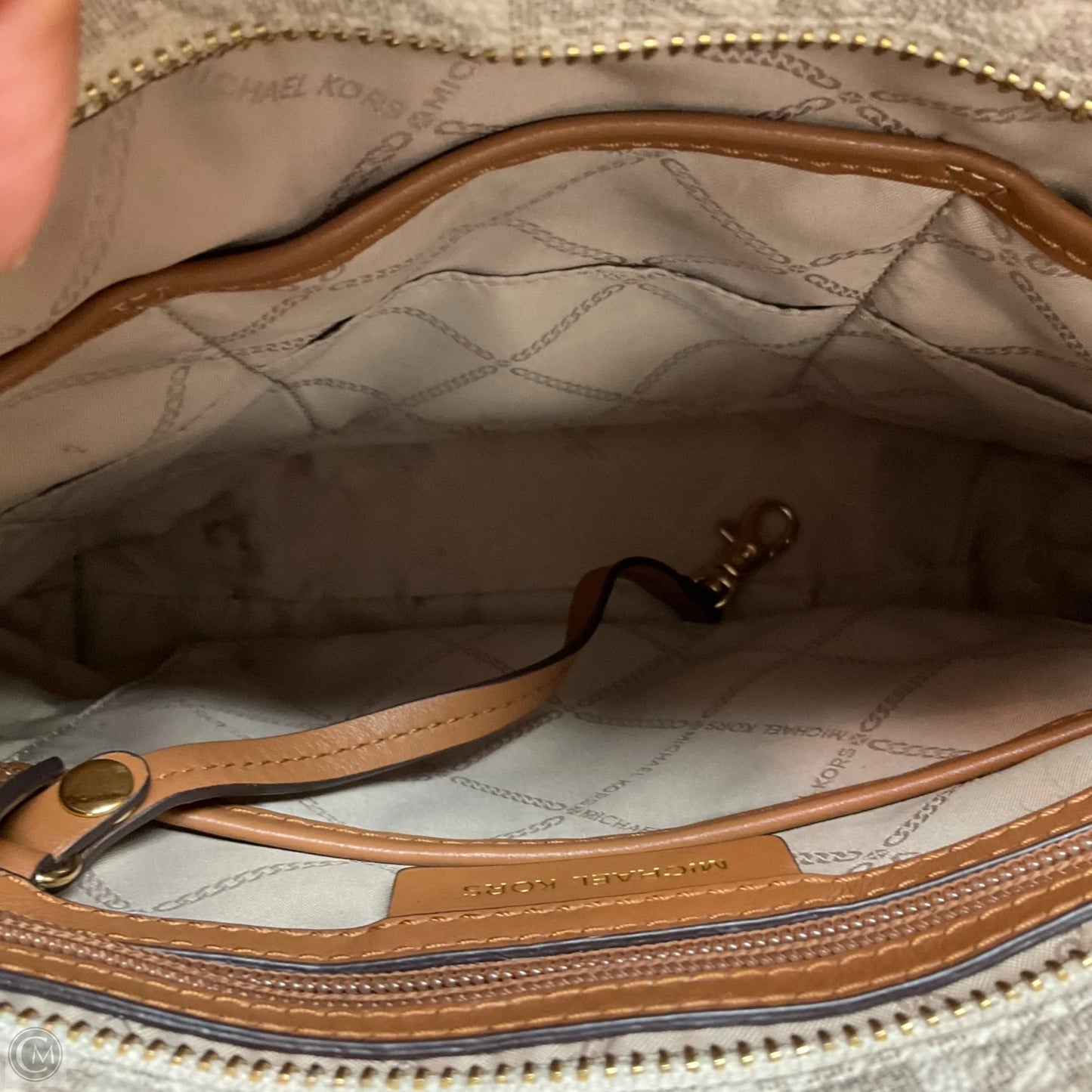 Crossbody Designer By Michael Kors, Size: Large