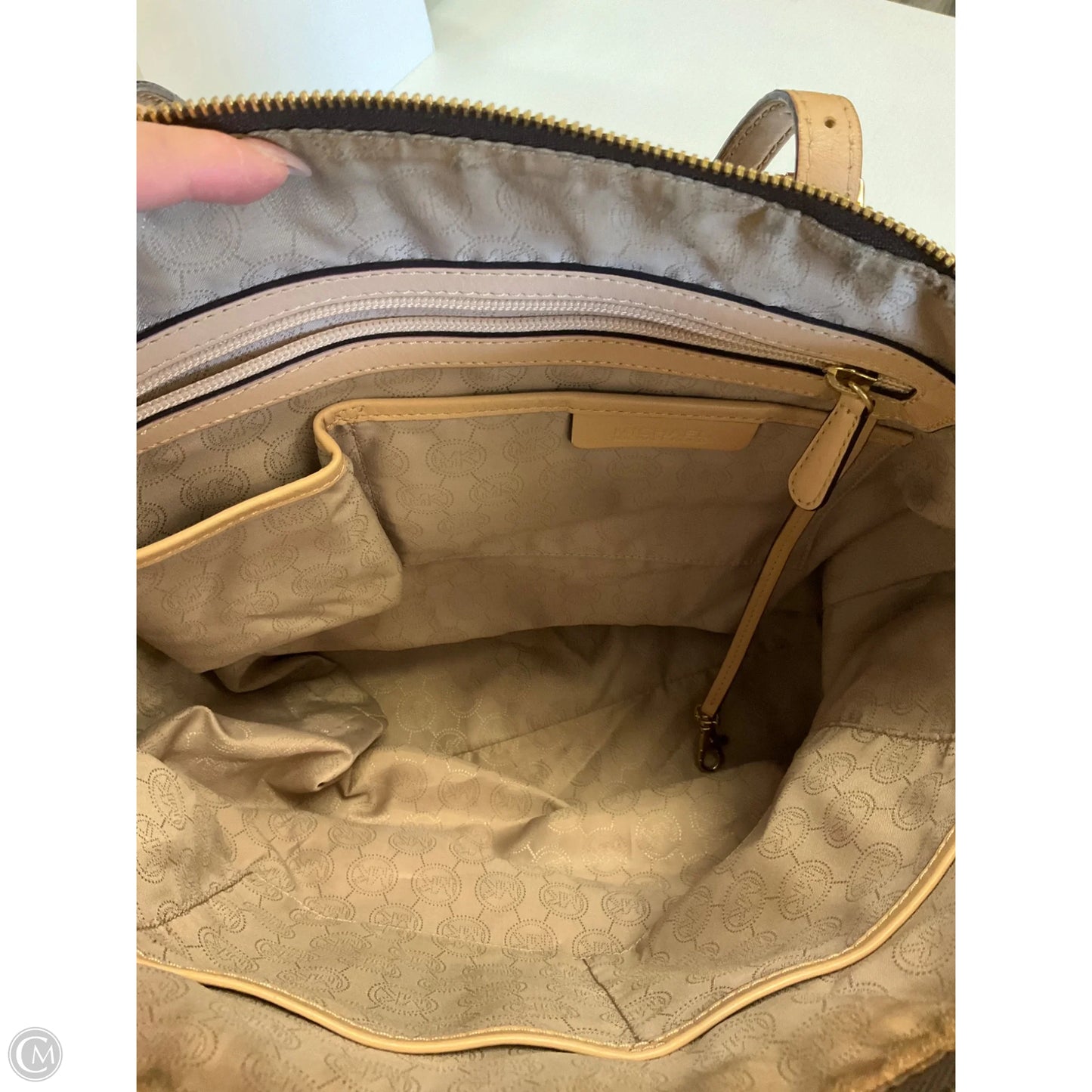 Handbag Designer By Michael Kors, Size: Large