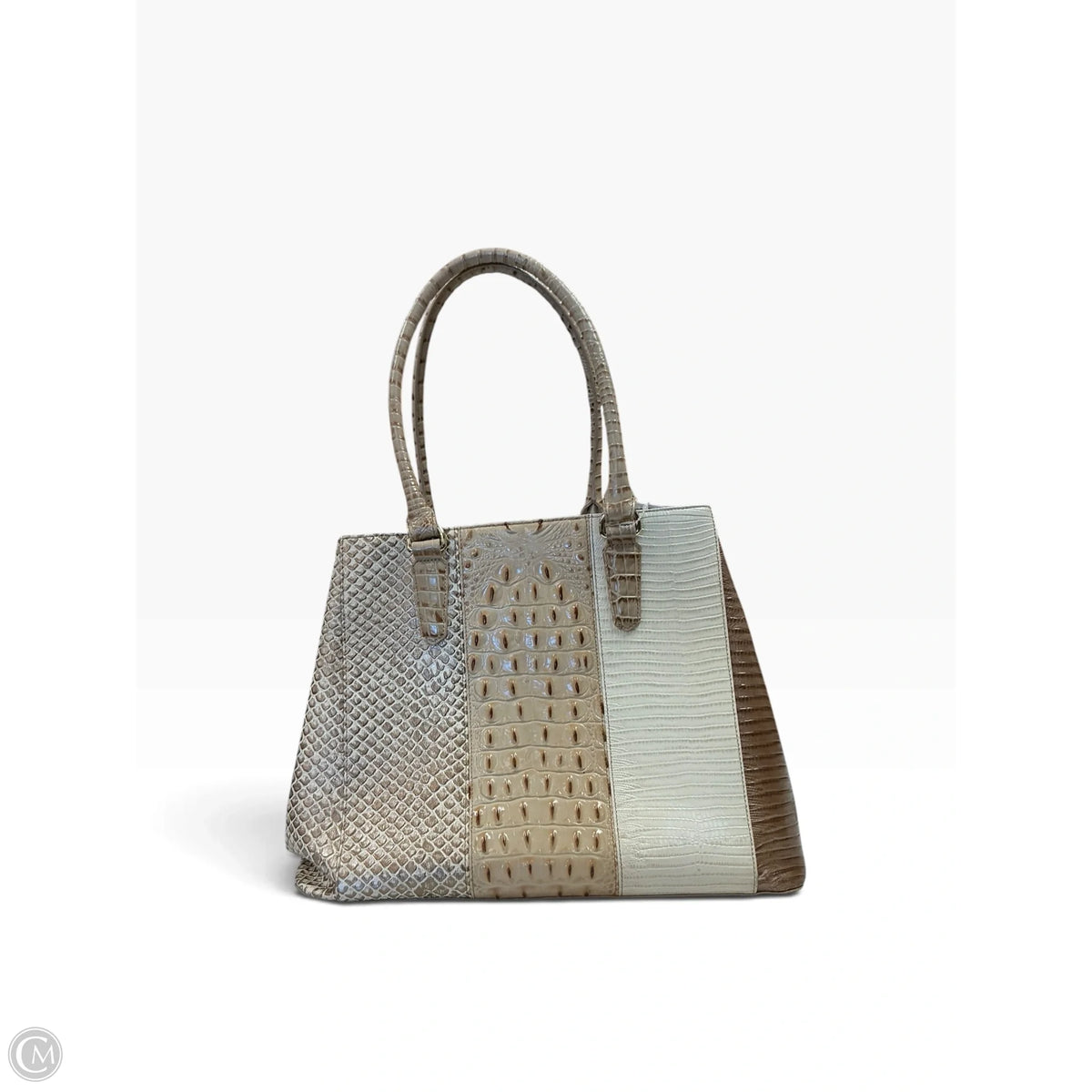Handbag Designer By Brahmin, Size: Medium