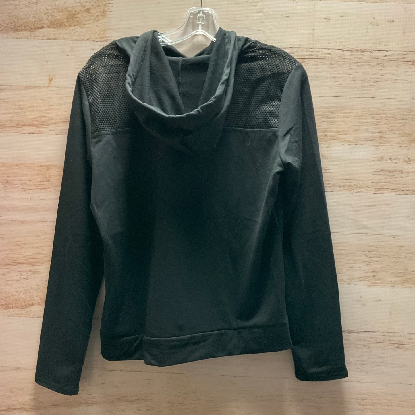 Athletic Top Long Sleeve Hoodie By Daisy Fuentes In Black, Size: L