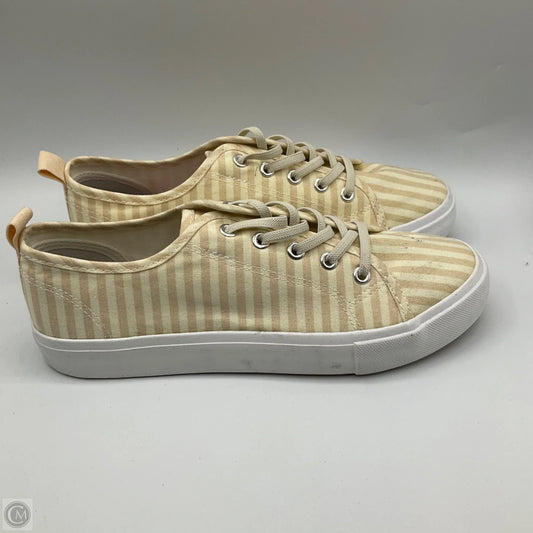Shoes Sneakers By Serra In Striped Pattern, Size: 9