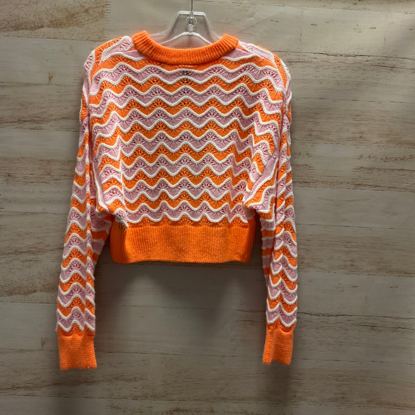 Sweater By Divided In Orange & Pink, Size: Xs