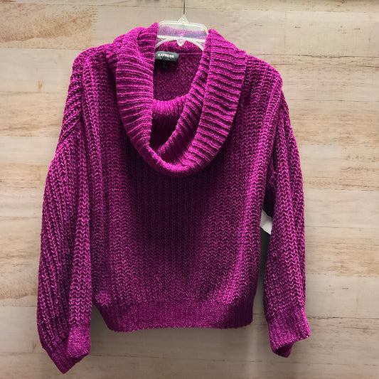 Sweater By Express In Purple, Size: S