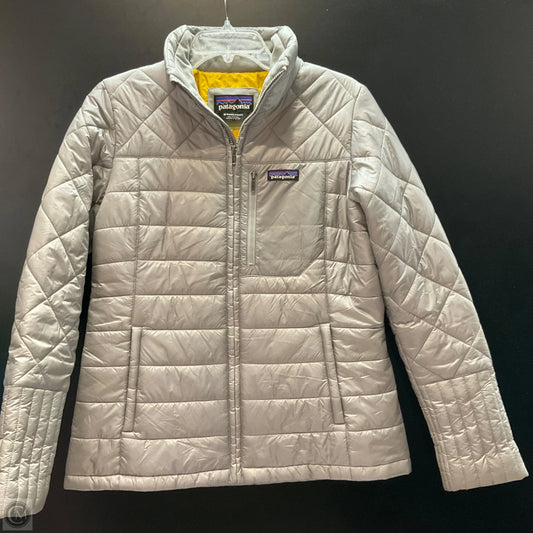 Jacket Puffer & Quilted By Patagonia In Grey, Size: M