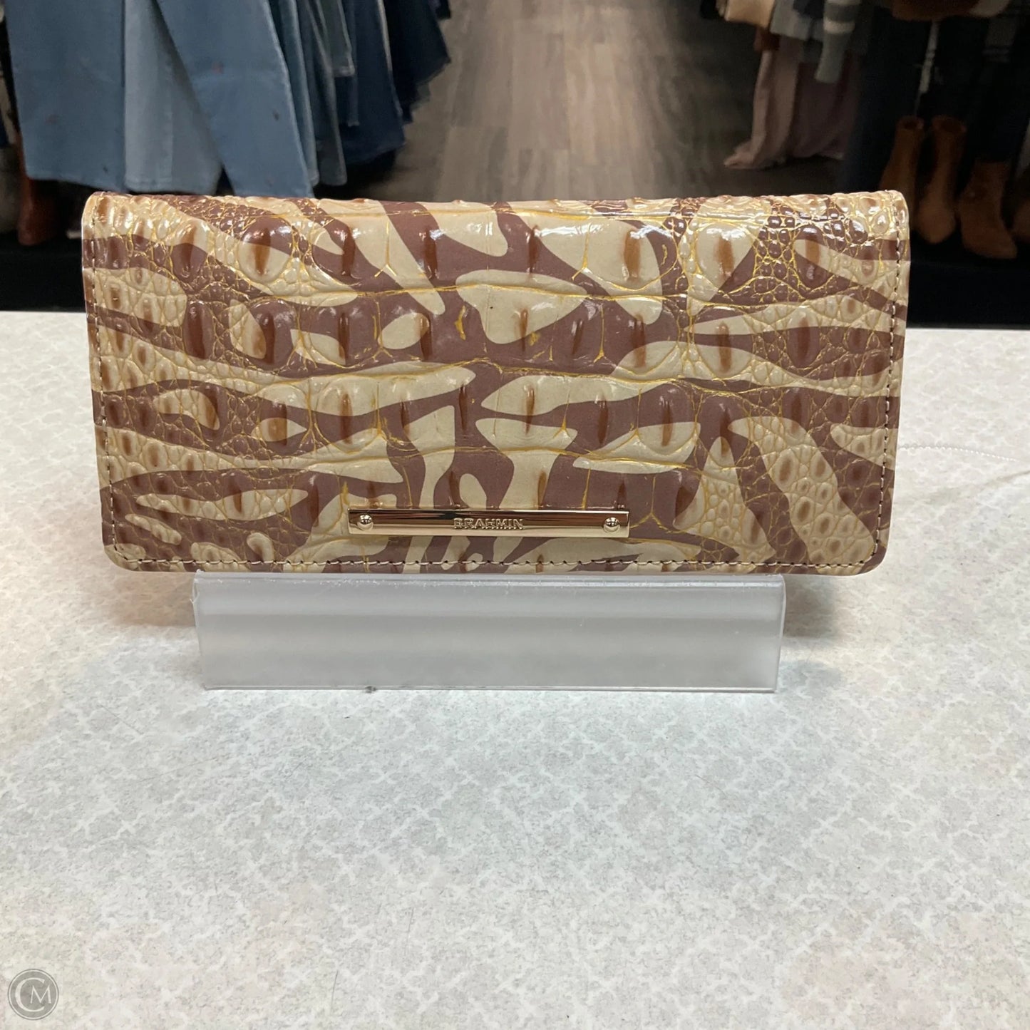Wallet Designer By Brahmin, Size: Medium