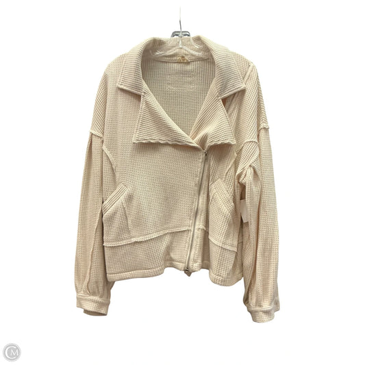 Jacket Other By Pol In Cream, Size: L