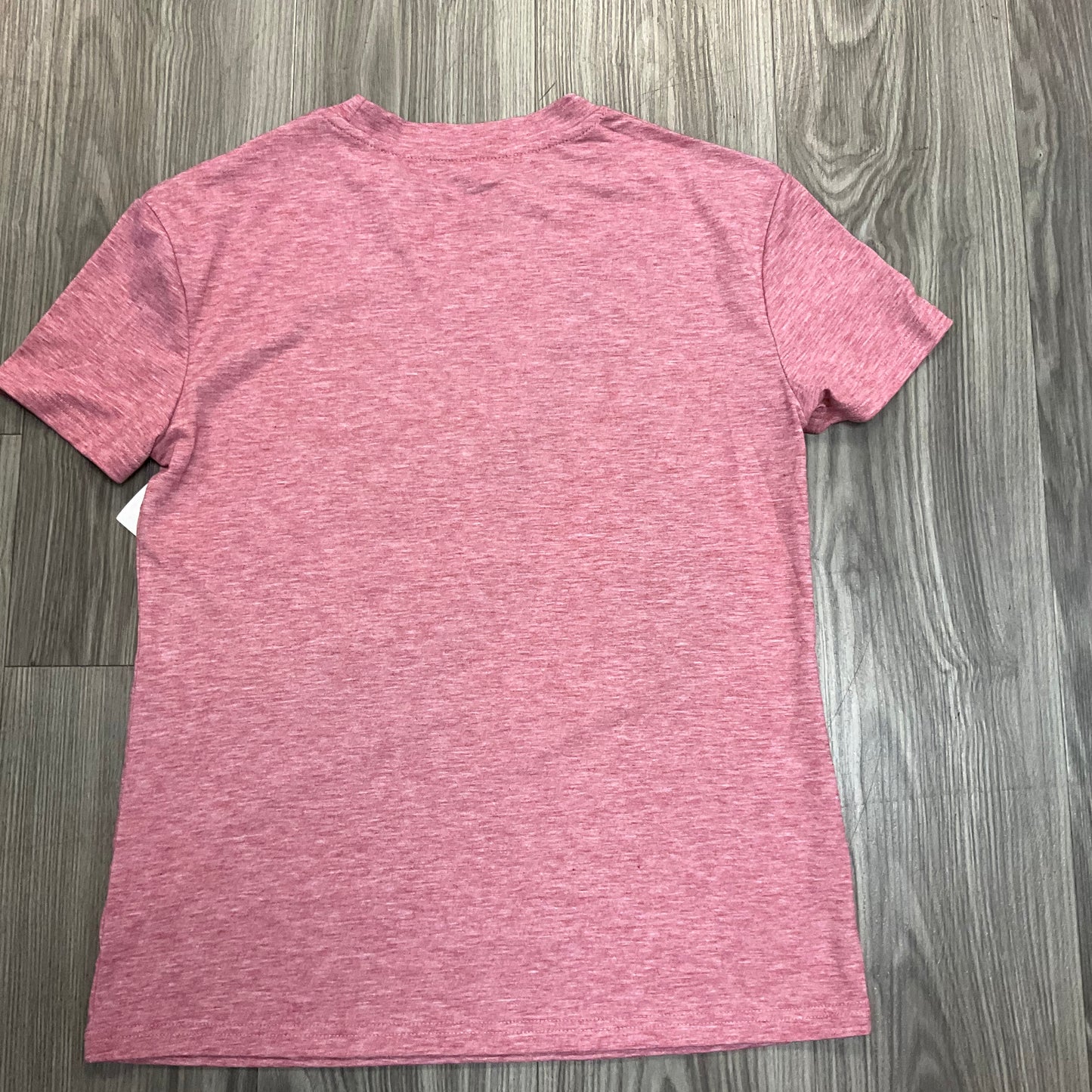 Red Top Short Sleeve Clothes Mentor, Size S