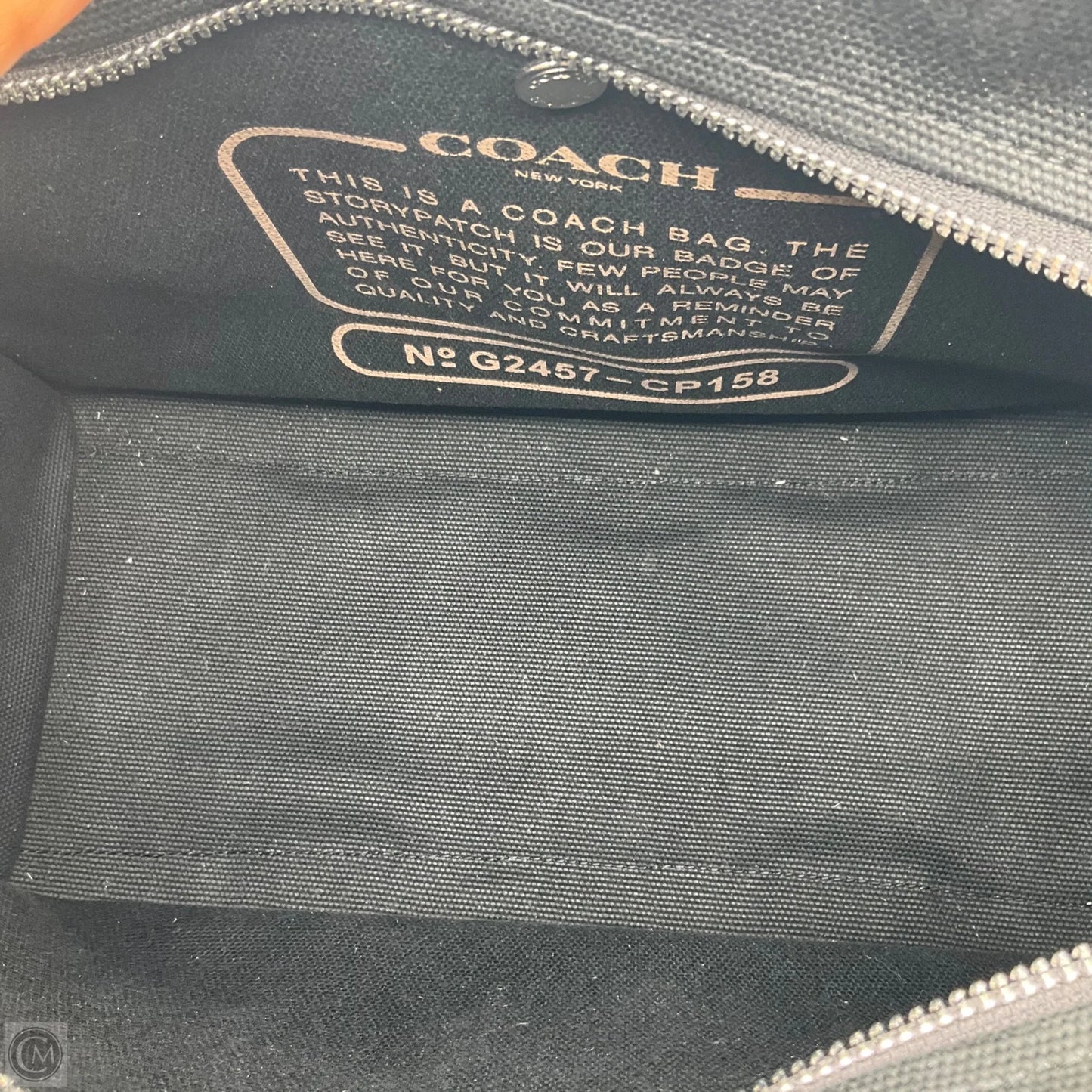 Handbag Designer By Coach, Size: Large