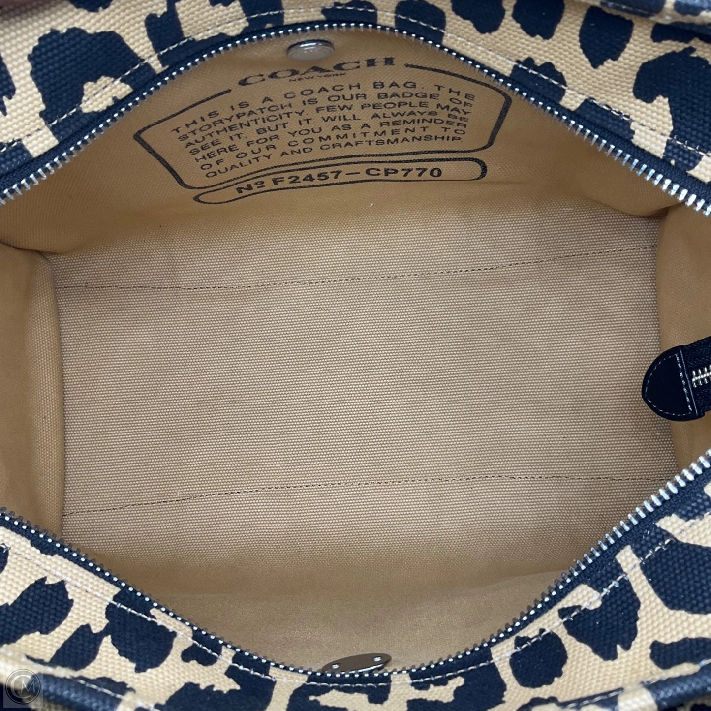 Handbag Designer By Coach, Size: Large