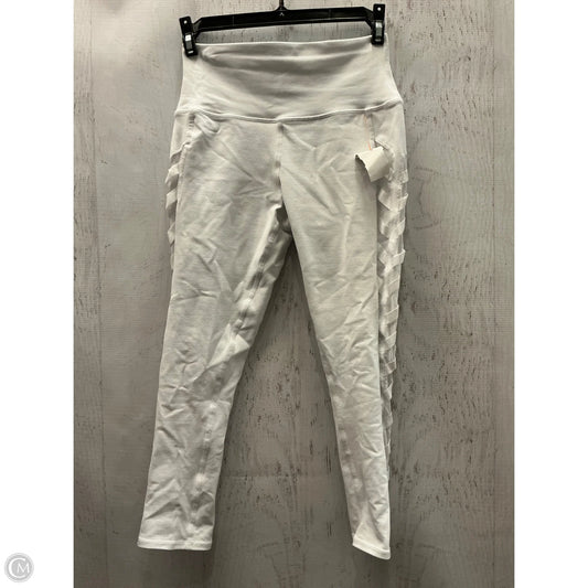 Athletic Leggings By Alo In White, Size: Xs