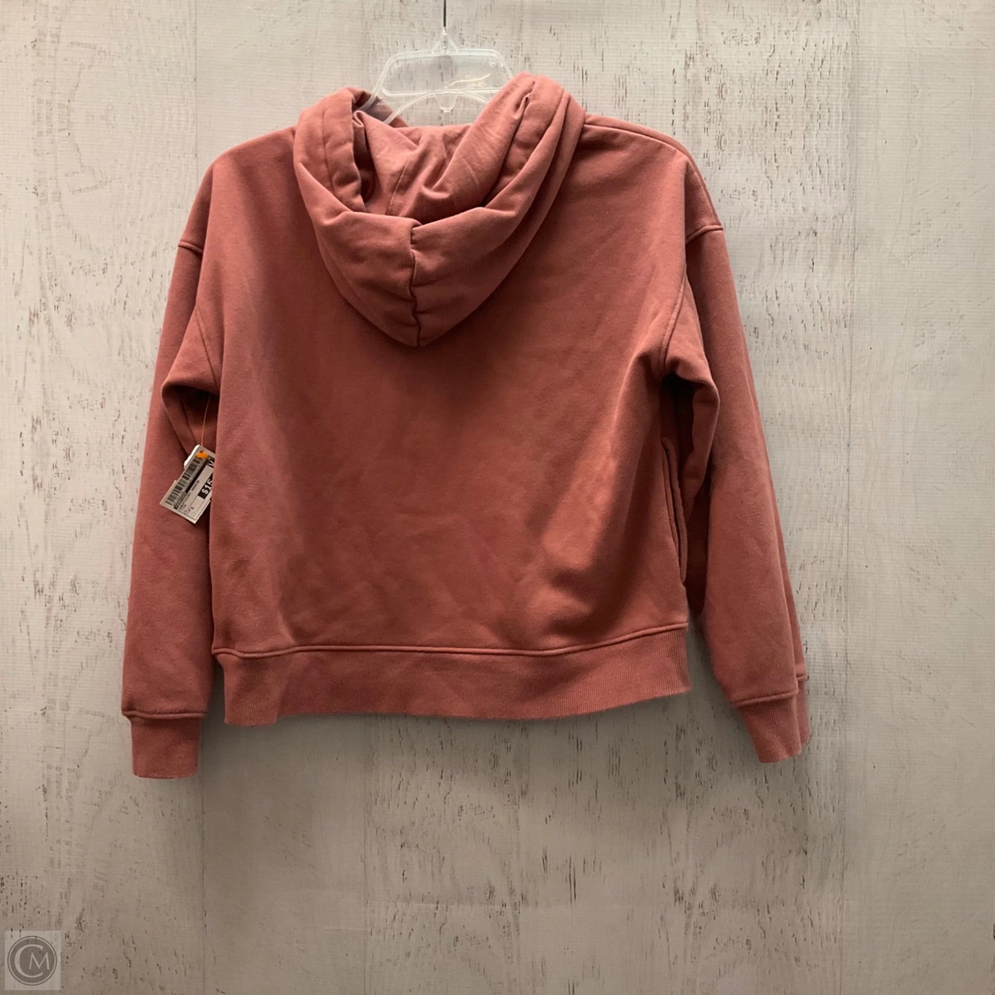 Sweatshirt Hoodie By Workshop In Pink, Size: S