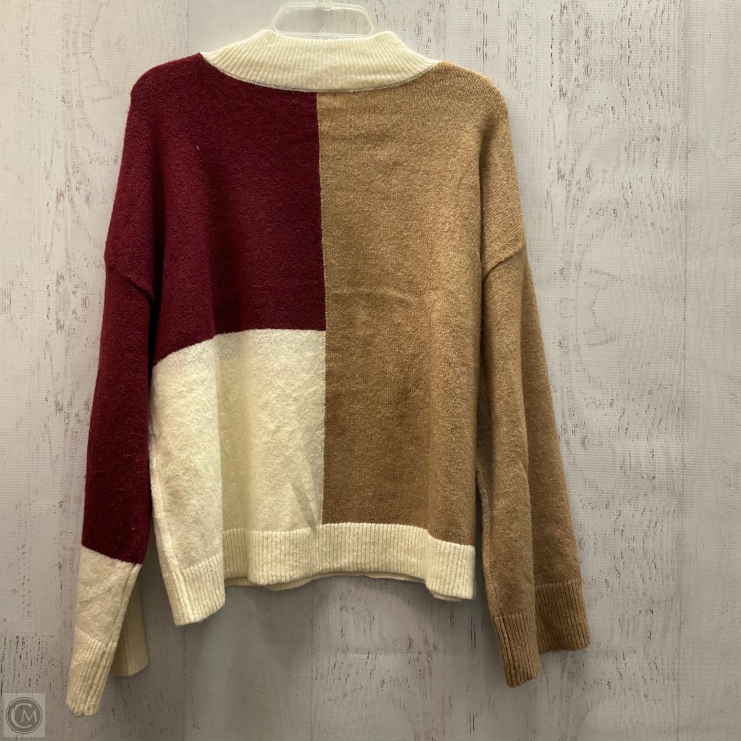 Sweater By Blu Pepper In Multi-colored, Size: M