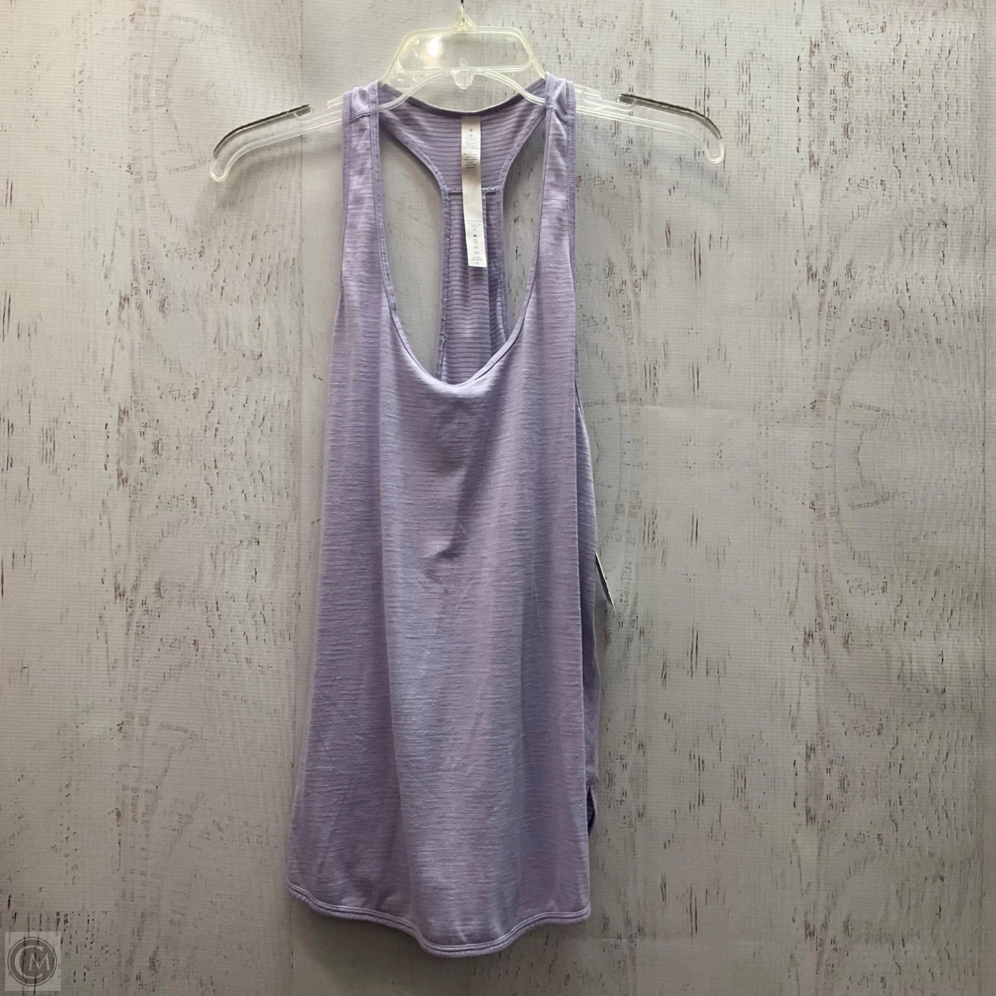 Athletic Tank Top By Lululemon In Purple, Size: 6
