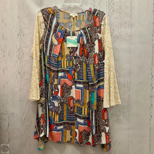 Dress Casual Short By Umgee In Multi-colored, Size: S