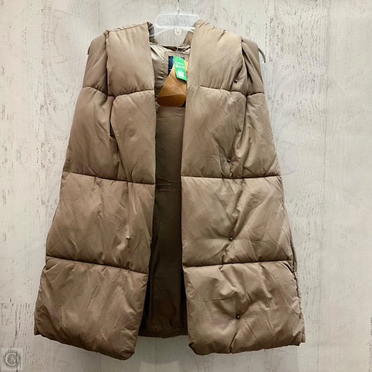 Vest Puffer & Quilted By Gap In Brown, Size: Xs