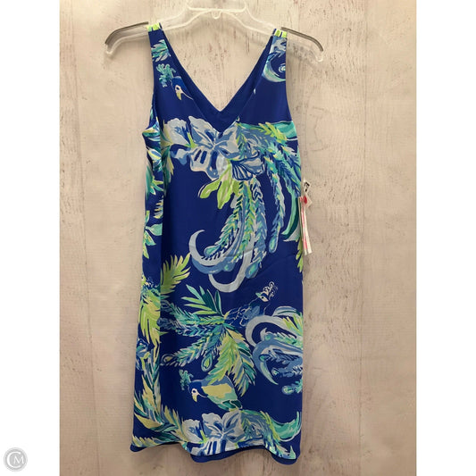 Dress Designer By Lilly Pulitzer In Blue, Size: Xs