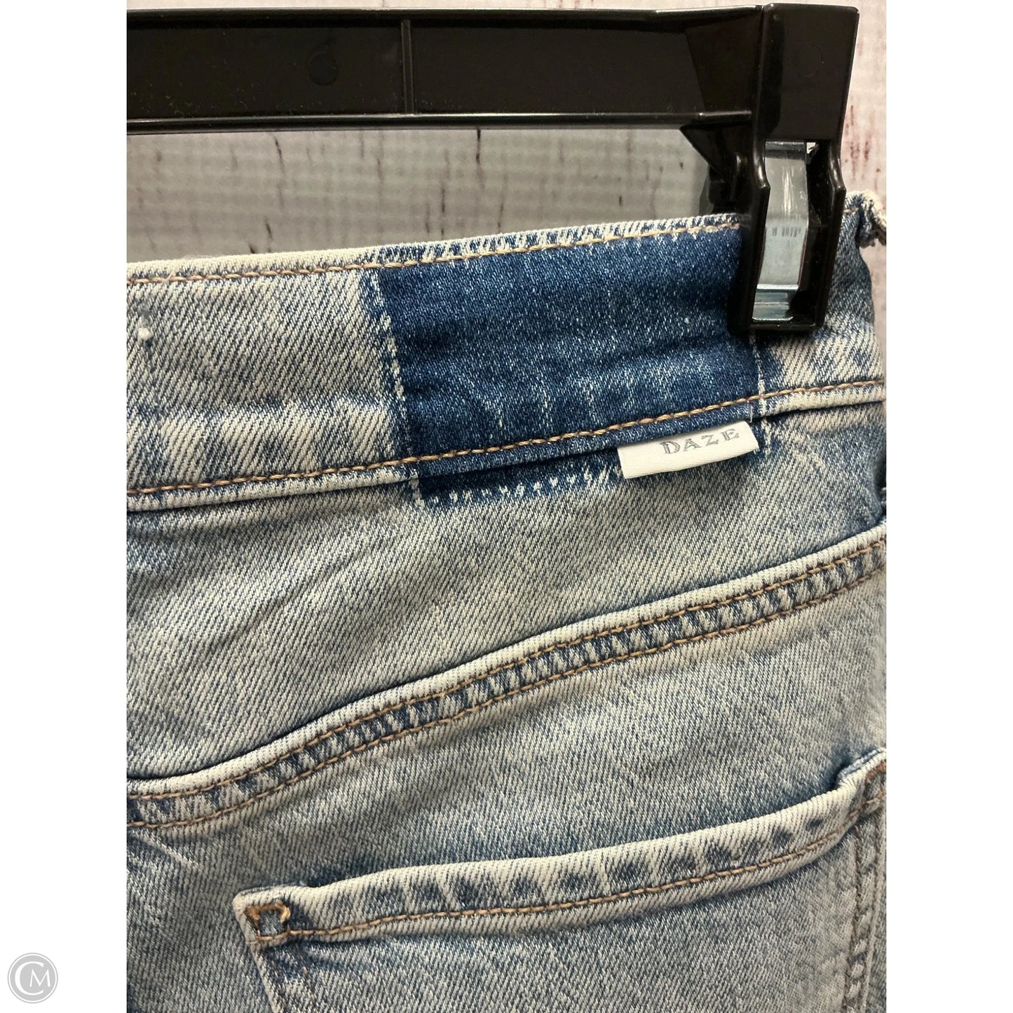Jeans Straight By Daze In Blue, Size: 2
