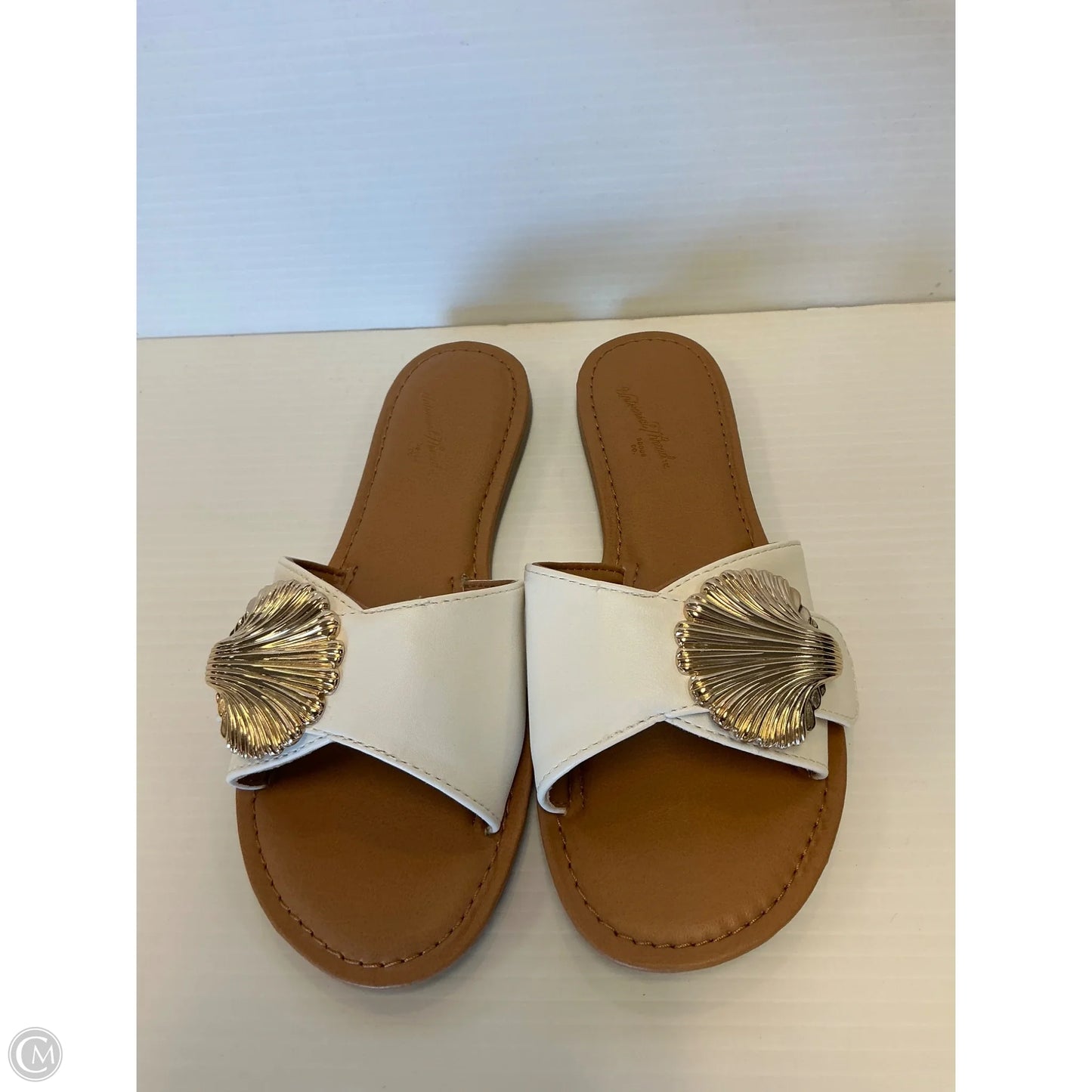 Shoes Flats By Universal Thread In Brown, Size: 6