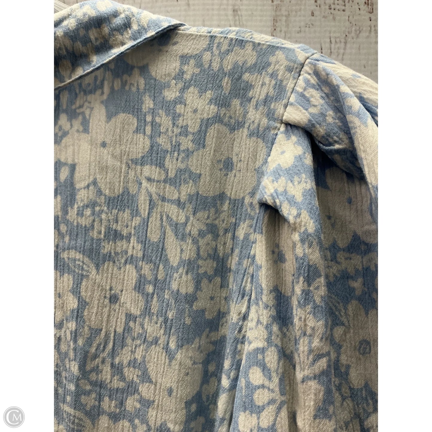 Dress Casual Short By Clothes Mentor In Blue, Size: Xl