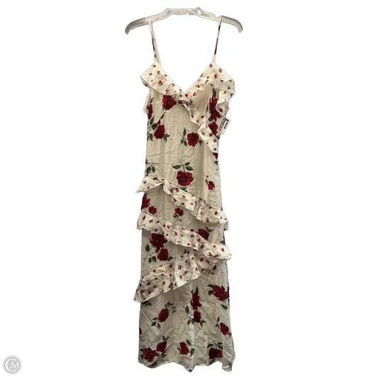Dress Casual Maxi By Jessica Simpson In White, Size: L