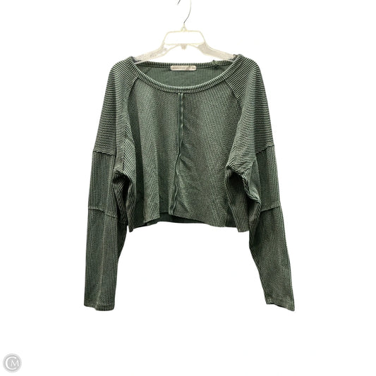 Top Long Sleeve By Altard State In Green, Size: Xl
