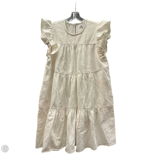 Dress Casual Short By Clothes Mentor In White, Size: S