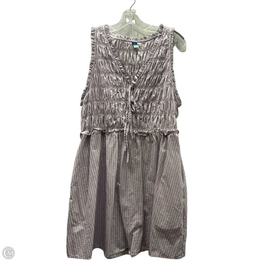 Dress Casual Short By Old Navy In Purple, Size: Xl