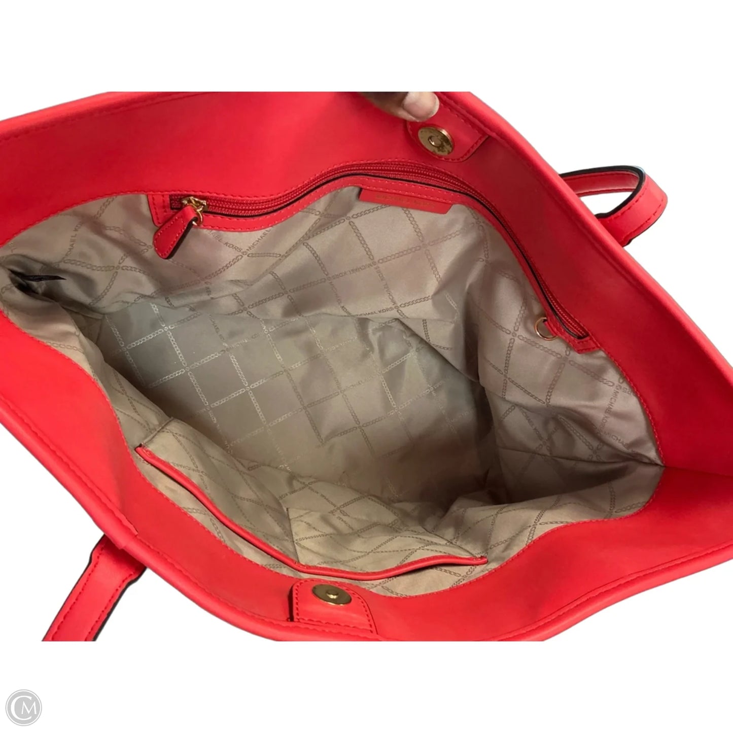 Tote Designer By Michael Kors, Size: Large