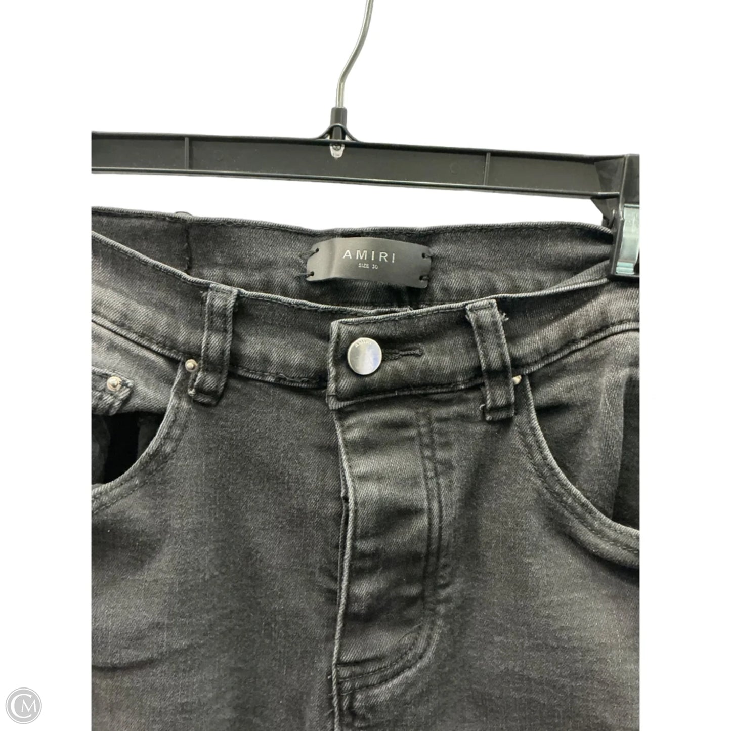 Jeans Designer By Amiri In Black, Size: 8