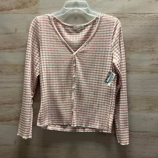 Top Long Sleeve By Clothes Mentor In Striped Pattern, Size: Xl