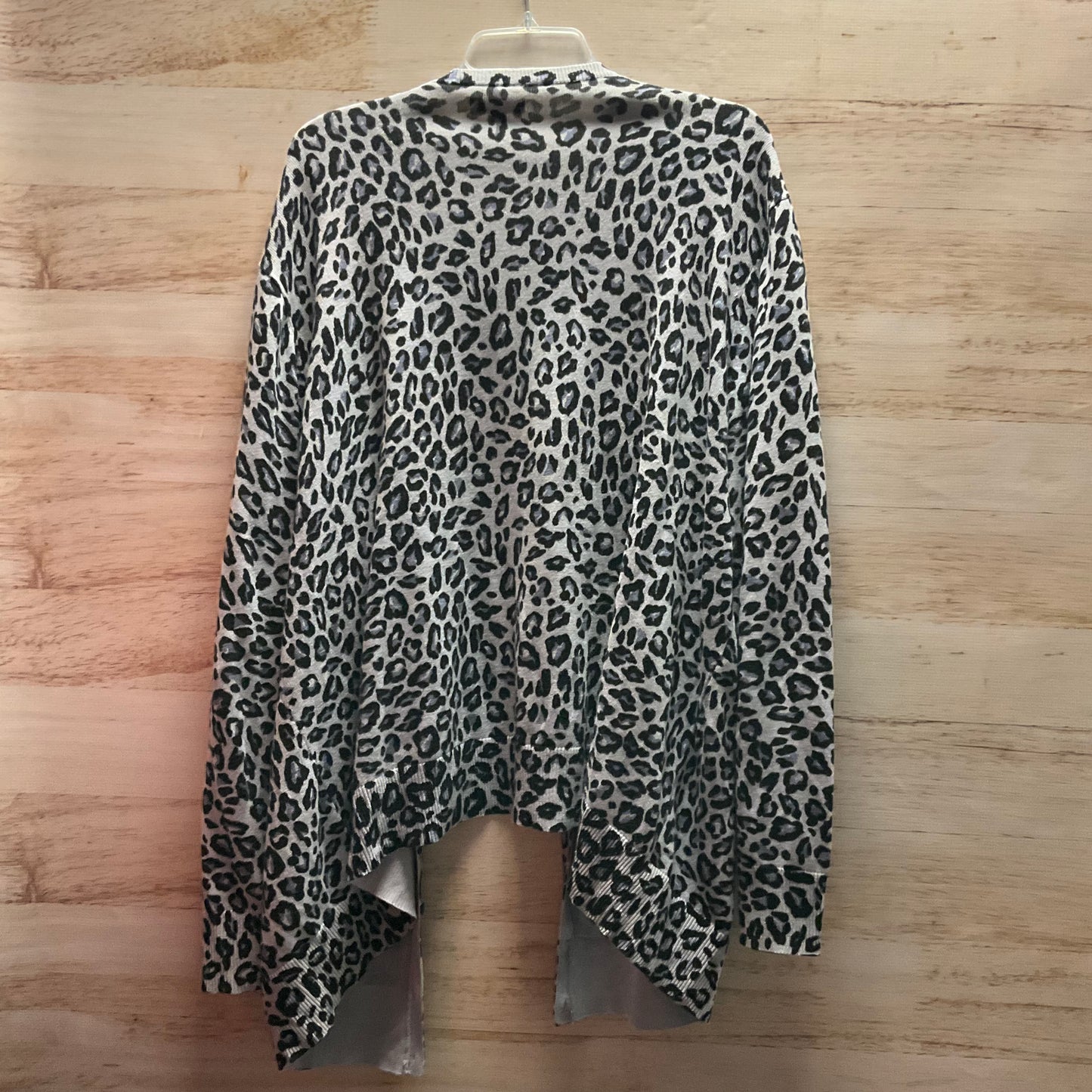 Top Long Sleeve By Croft And Barrow In Animal Print, Size: 3x