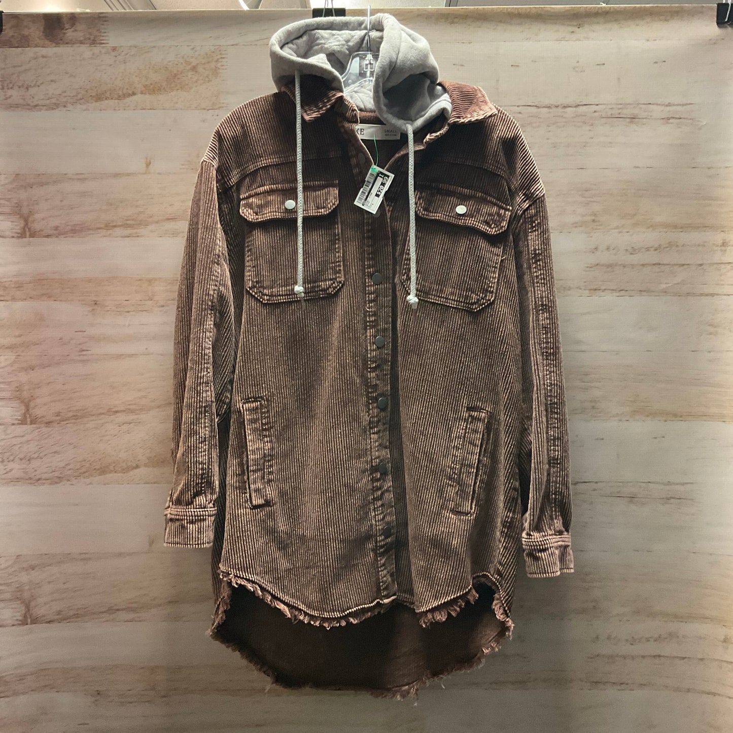 Jacket Other By Bke In Brown, Size: S