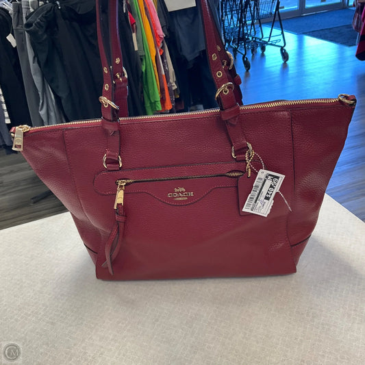 Handbag Designer By Coach, Size: Large