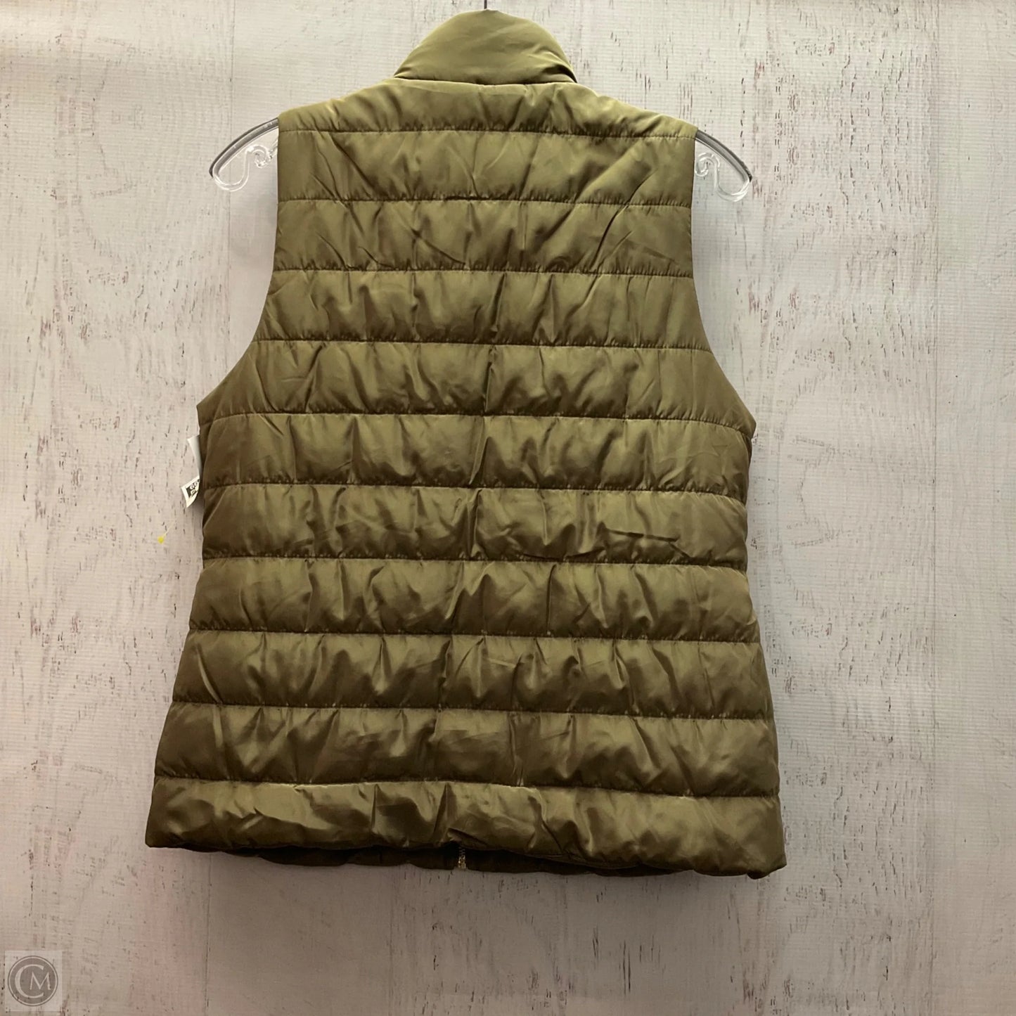 Vest Puffer & Quilted By Michael By Michael Kors In Green, Size: S