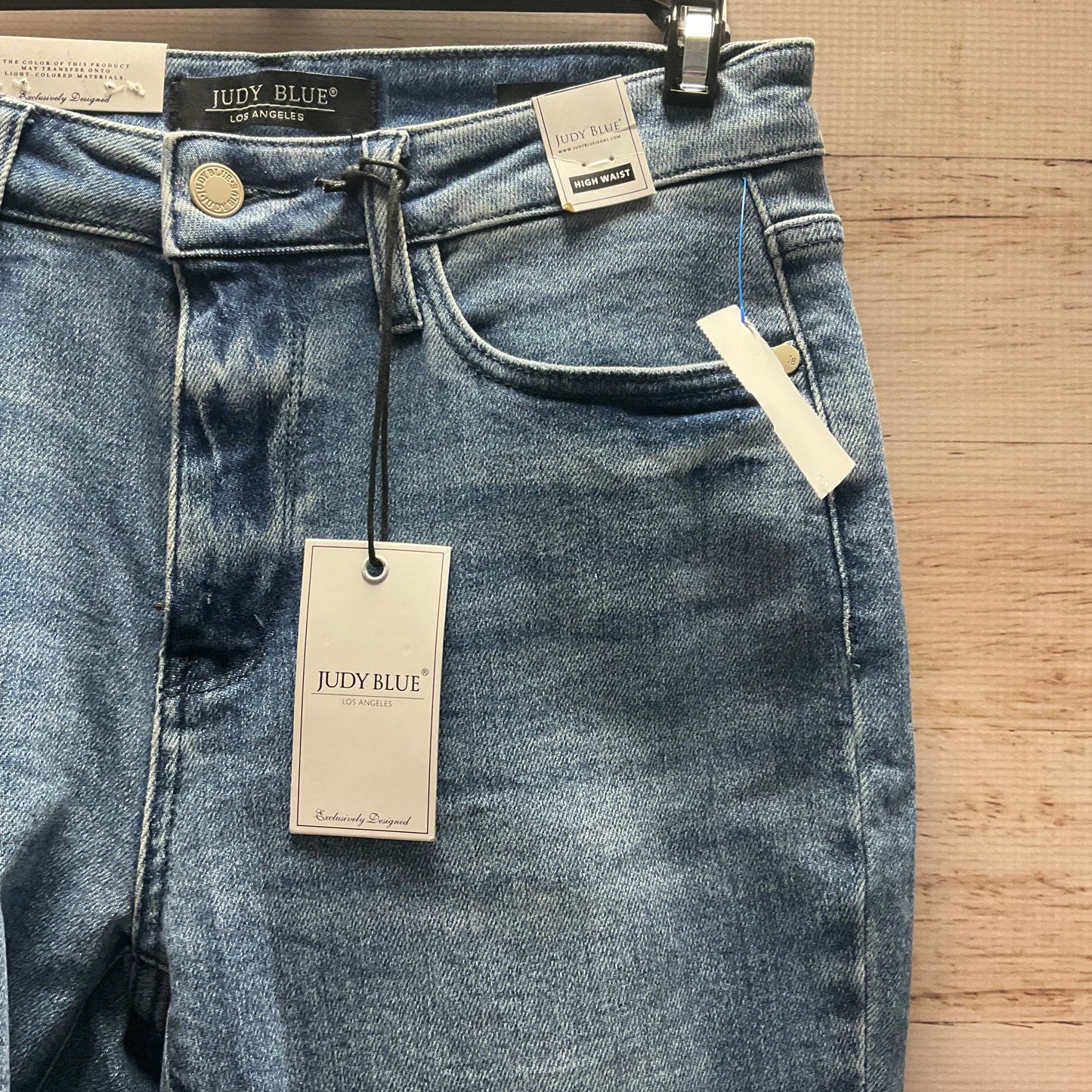 Jeans Skinny By Judy Blue In Blue Denim, Size: 4