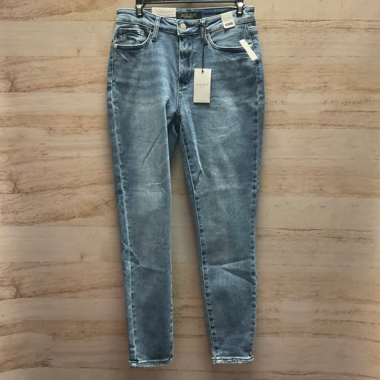 Jeans Skinny By Judy Blue In Blue Denim, Size: 4