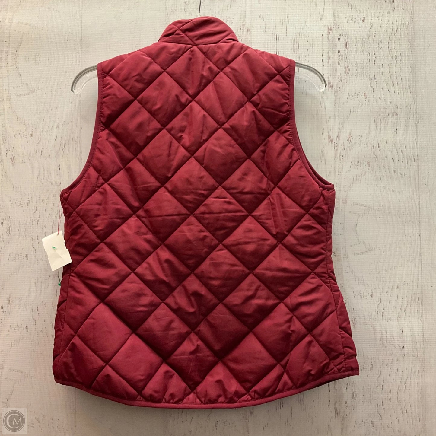 Vest Puffer & Quilted By Love Tree In Red, Size: S