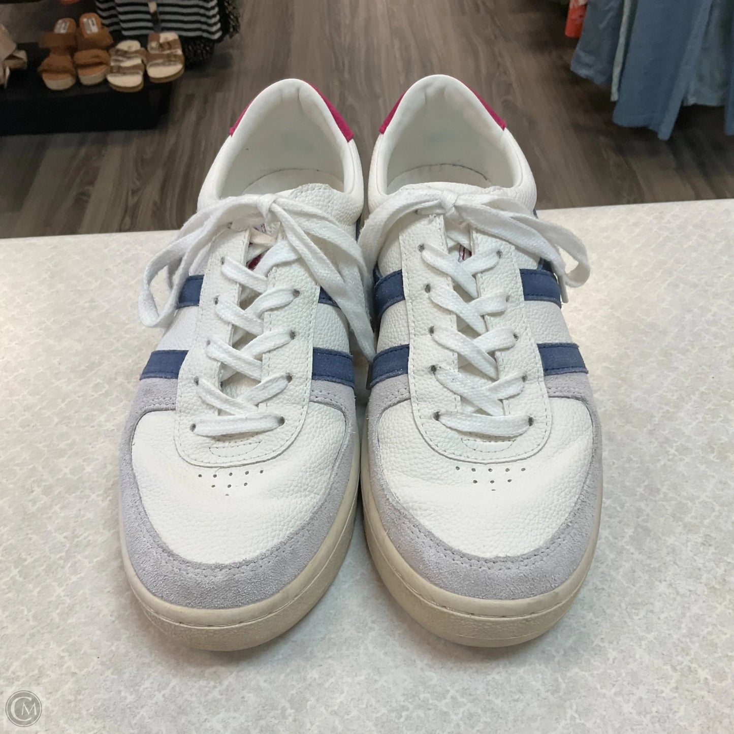 Shoes Sneakers By Gola In Blue, Size: 8
