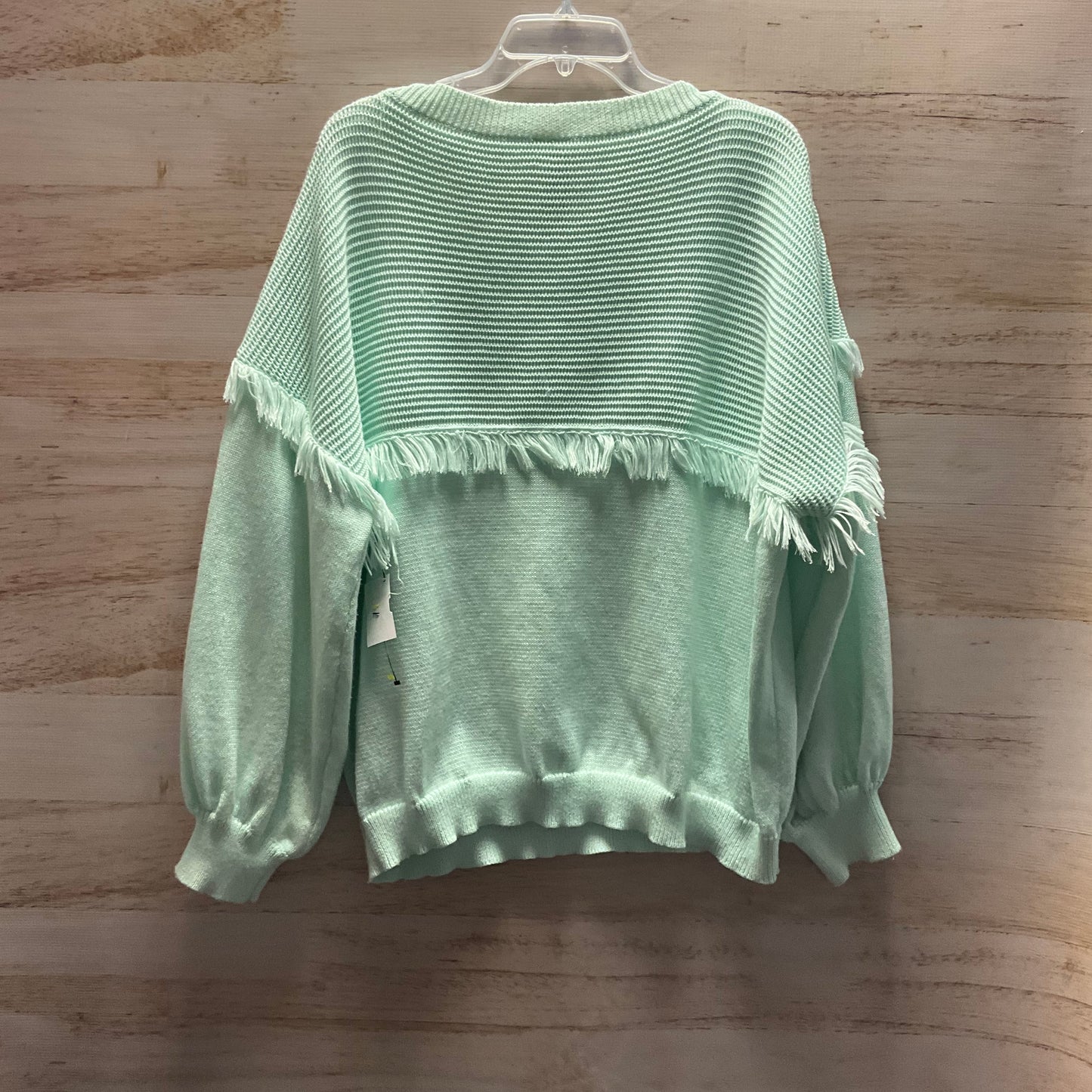 Sweater By Clothes Mentor In Green, Size: Xl