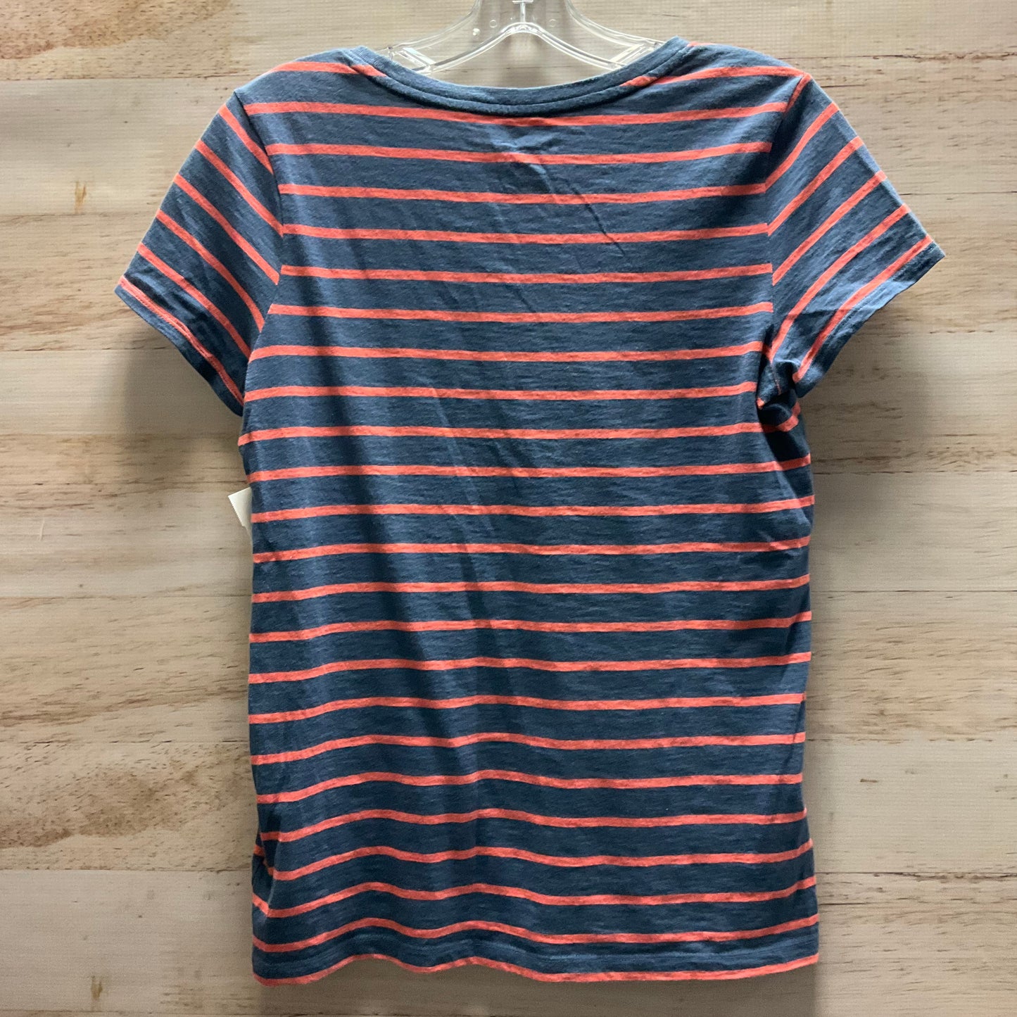 Top Short Sleeve By Universal Thread In Striped Pattern, Size: Xs